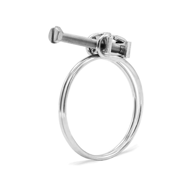 Double Wire Hose Clip, 64-72mm. | Sparex Part Number: S.26278