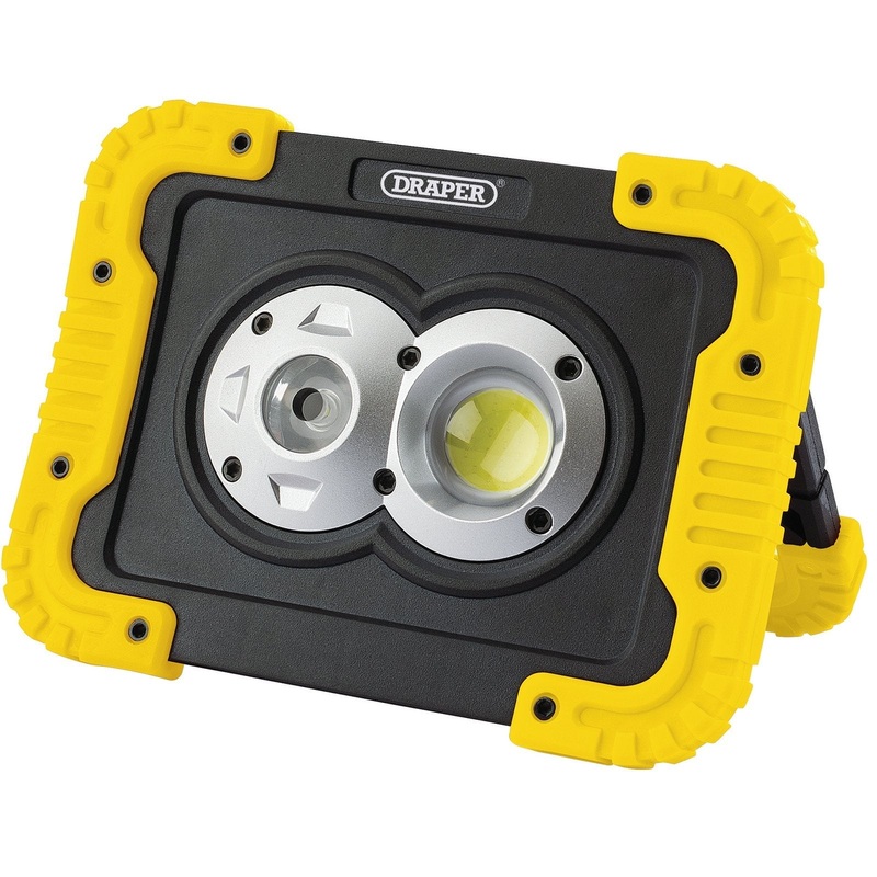 Draper Cob Led Rechargeable Worklight, 10W, 750 Lumens – RFL/750