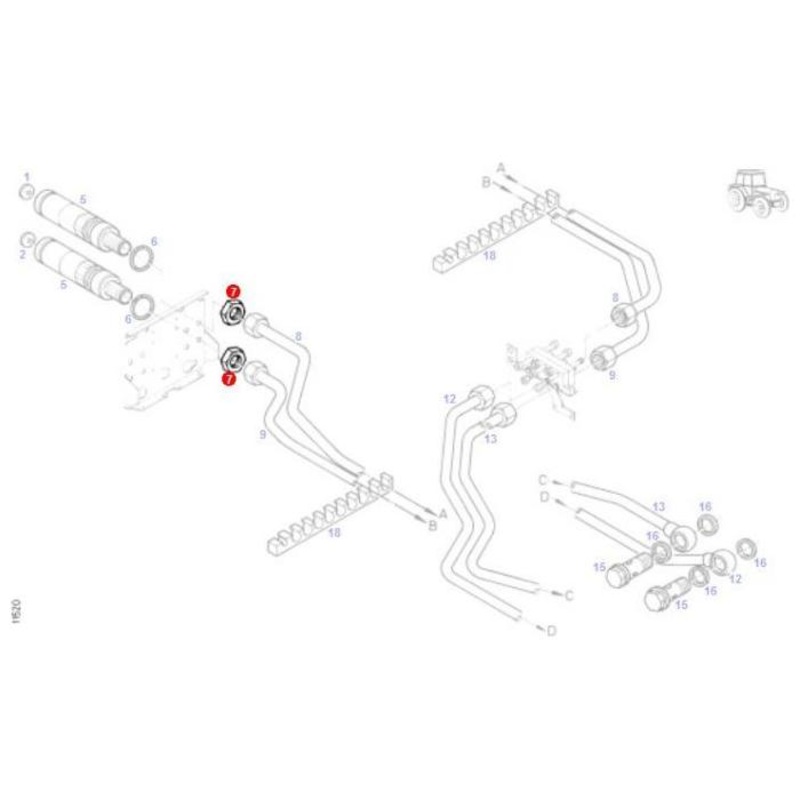 Massey Ferguson – Nut – X435906000000