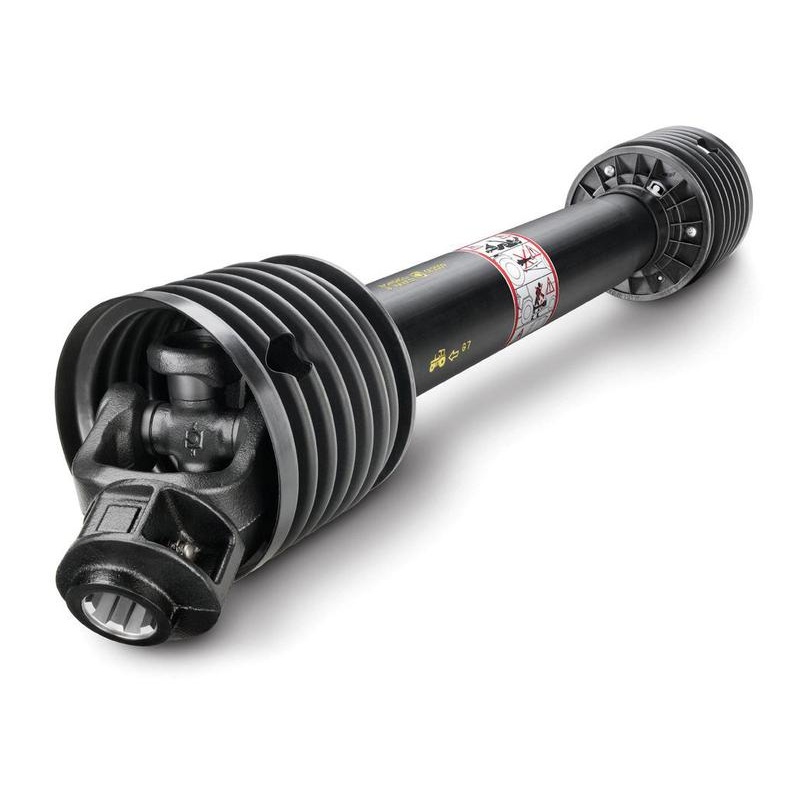 Bondioli & Pavesi PTO Shaft – (Lz) Length: 1210mm, 1 3/8” x 6 Spline Q.R. to 1 3/8” x 6 Spline Q.R. – Sparex Part No. S.165136