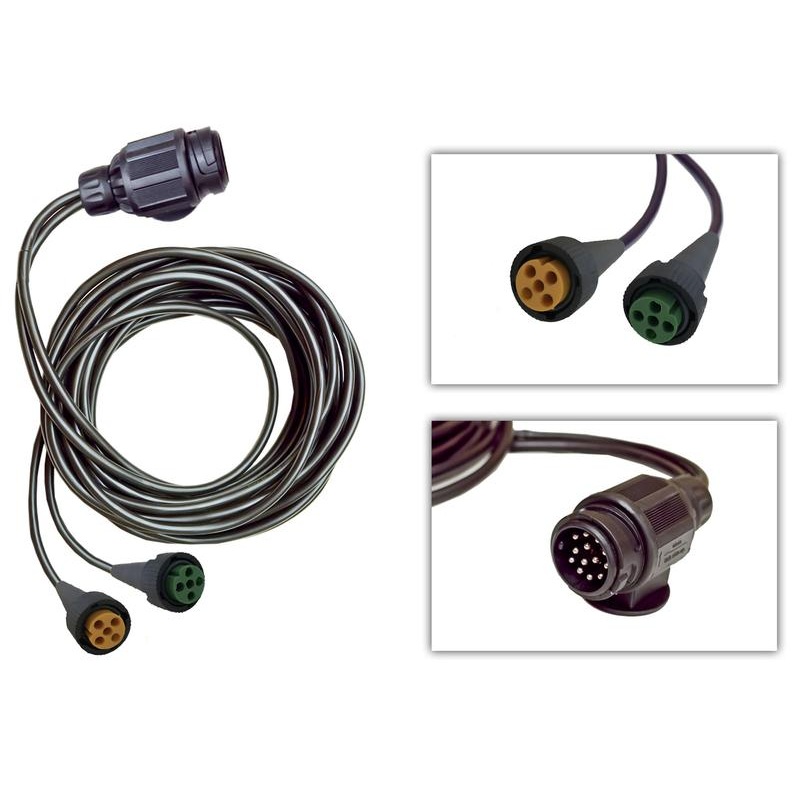 Cable Kit 5M, 13 Pin Male – 5 Pin Female – Sparex Part No. S.164646