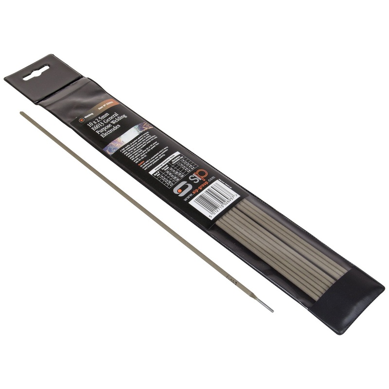 SIP 10x 250mm 6013 ARC Welding Electrodes for Mild Steel SIP-02693