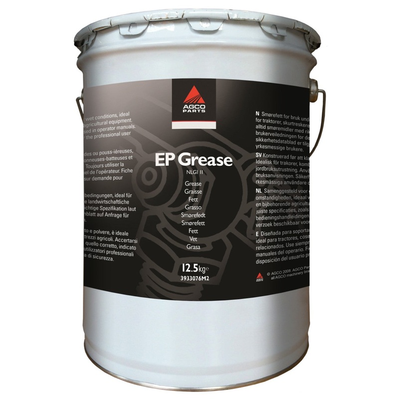 *SPECIAL PRICE* – AGCO EP2 Grease 12.5Kg  High-Load Amber Lubricant